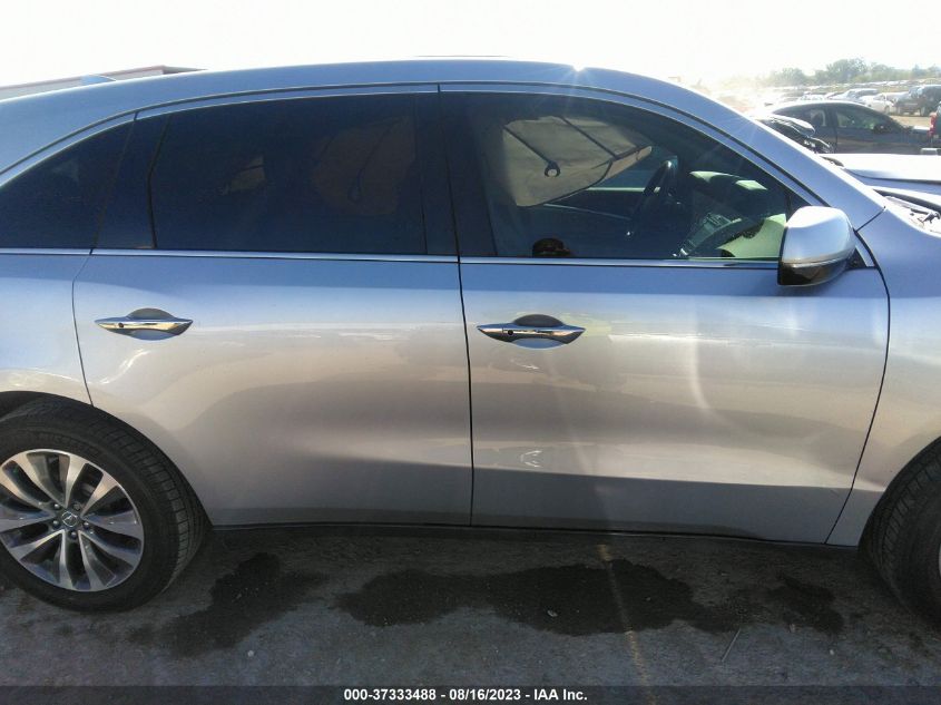 2015 ACURA MDX TECHNOLOGY - 5FRYD3H41FB008651