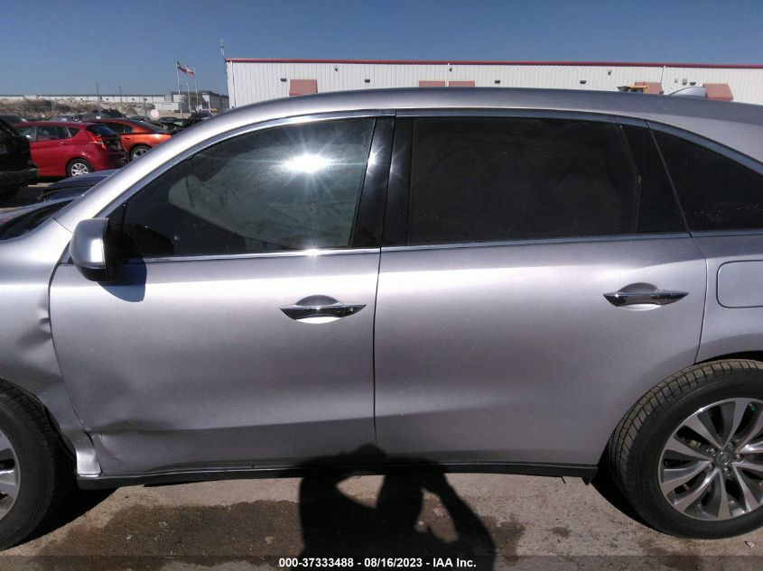 2015 ACURA MDX TECHNOLOGY - 5FRYD3H41FB008651