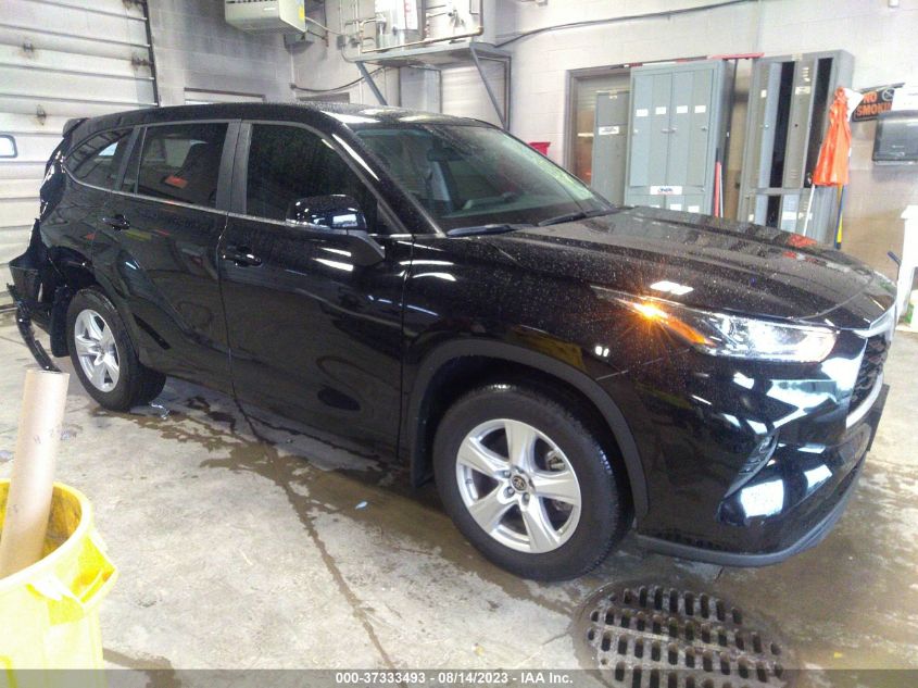 VIN 5TDKDRBHXPS043028 2023 TOYOTA HIGHLANDER L/LE/XLE/XSE/LIMITED