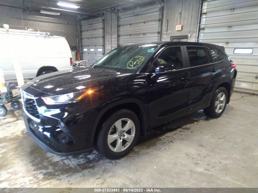 VIN 5TDKDRBHXPS043028 2023 TOYOTA HIGHLANDER L/LE/XLE/XSE/LIMITED
