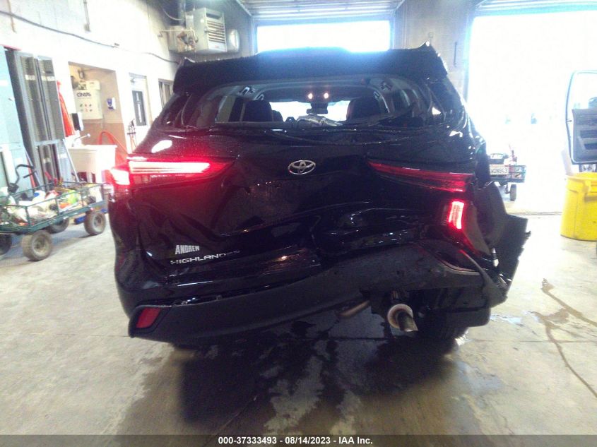 VIN 5TDKDRBHXPS043028 2023 TOYOTA HIGHLANDER L/LE/XLE/XSE/LIMITED