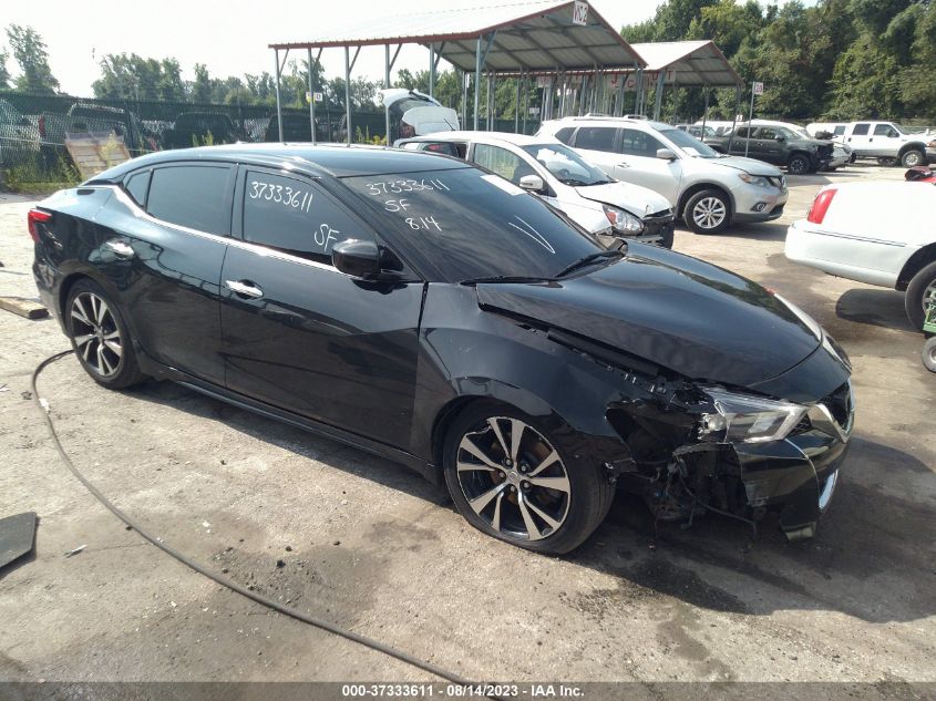 2018 NISSAN MAXIMA S - 1N4AA6APXJC402890