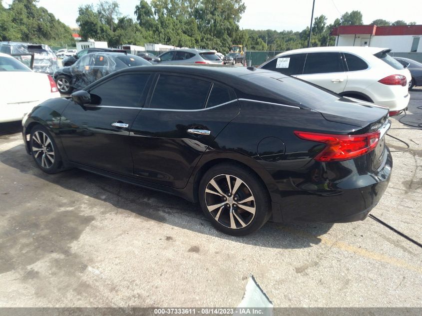 2018 NISSAN MAXIMA S - 1N4AA6APXJC402890