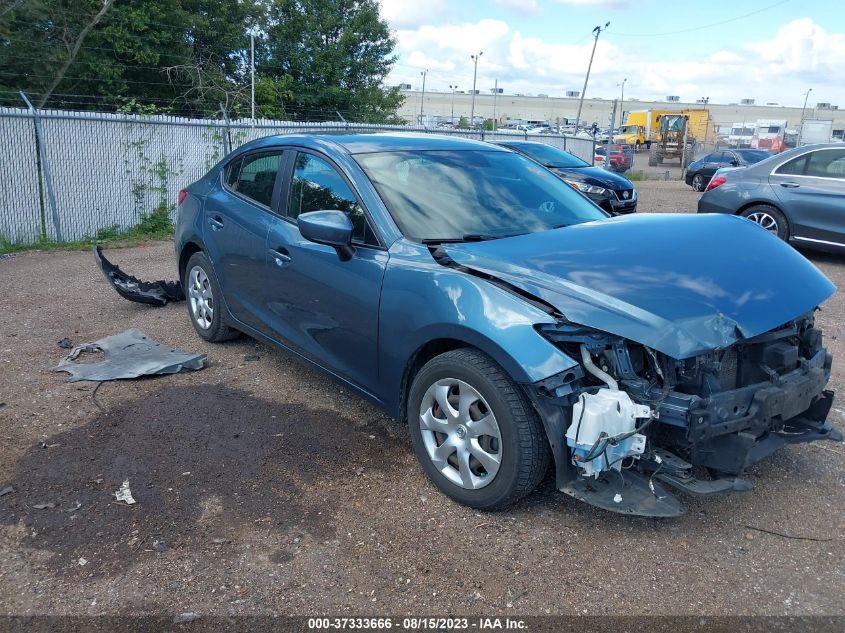 2016 MAZDA MAZDA3 I SPORT - 3MZBM1T72GM296249