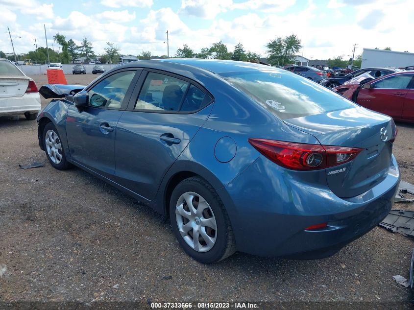 2016 MAZDA MAZDA3 I SPORT - 3MZBM1T72GM296249