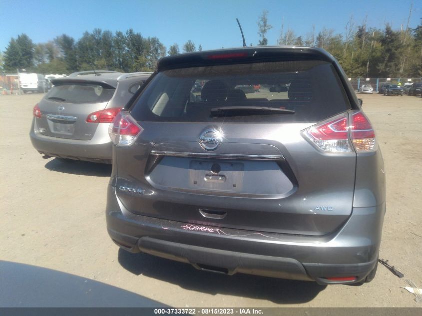2016 NISSAN ROGUE SV/SL/S - KNMAT2MV7GP688318