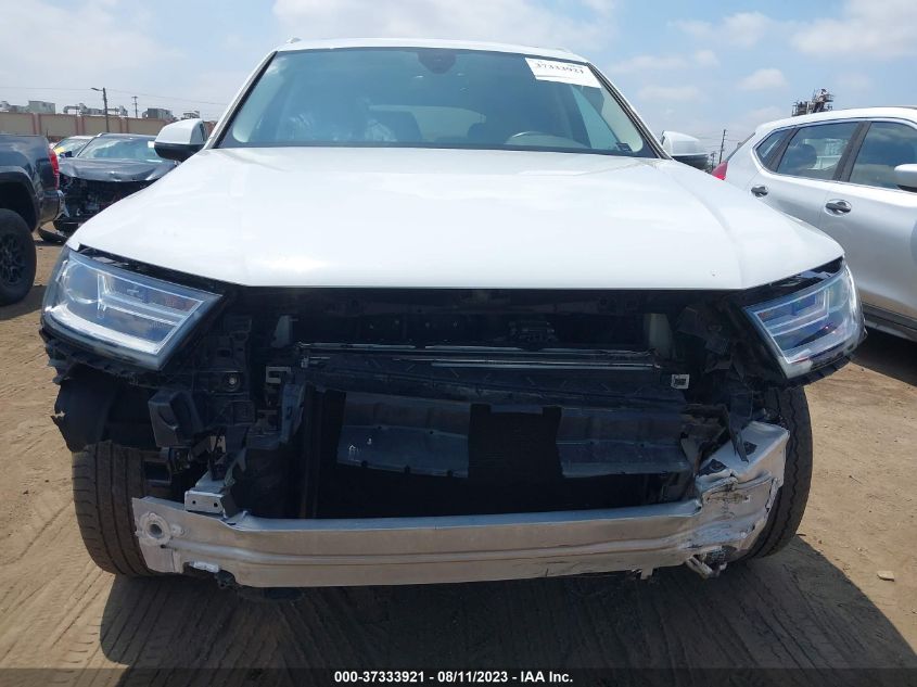 2019 AUDI Q7 PREMIUM/SE PREMIUM - WA1AHAF75KD022301