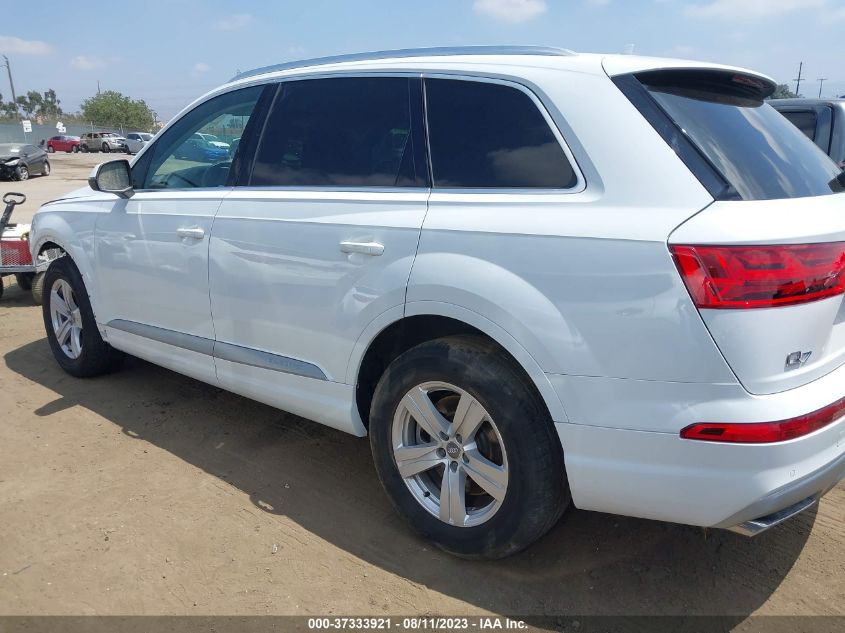 2019 AUDI Q7 PREMIUM/SE PREMIUM - WA1AHAF75KD022301
