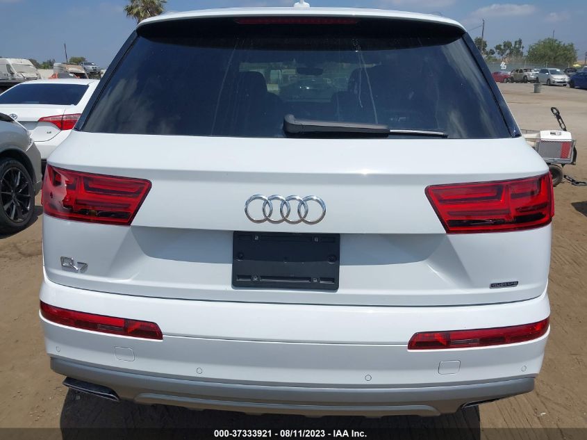 2019 AUDI Q7 PREMIUM/SE PREMIUM - WA1AHAF75KD022301