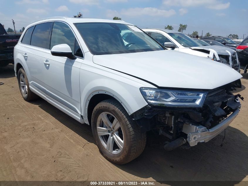 2019 AUDI Q7 PREMIUM/SE PREMIUM - WA1AHAF75KD022301