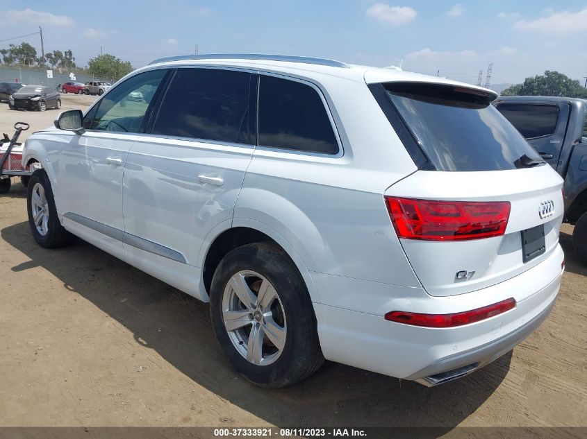 2019 AUDI Q7 PREMIUM/SE PREMIUM - WA1AHAF75KD022301