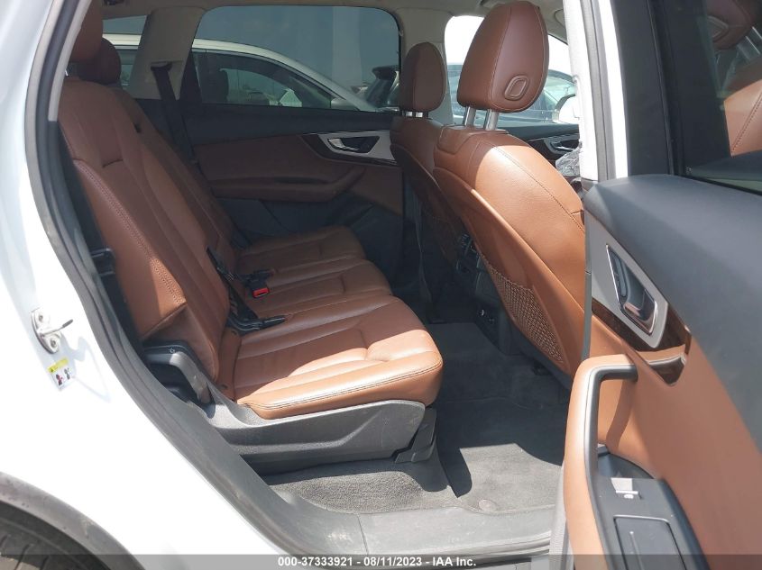 2019 AUDI Q7 PREMIUM/SE PREMIUM - WA1AHAF75KD022301