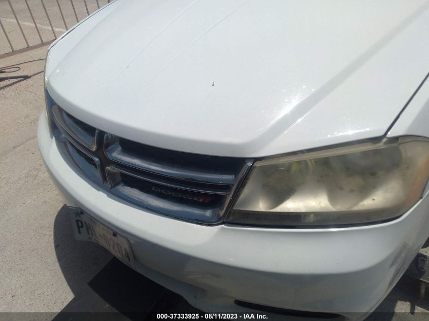 2013 DODGE AVENGER SE - 1C3CDZAB7DN710354