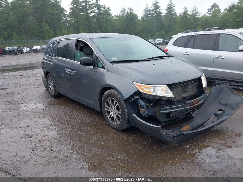 2013 HONDA ODYSSEY EX-L - 5FNRL5H64DB069298