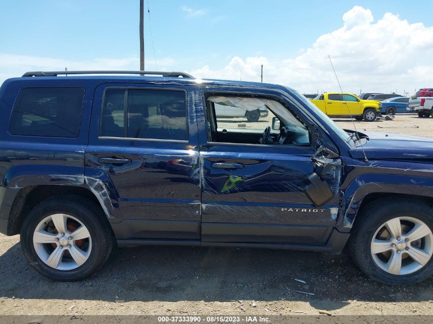 2014 JEEP PATRIOT LATITUDE - 1C4NJPFB2ED717780