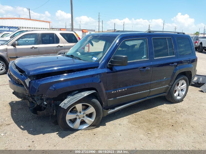 2014 JEEP PATRIOT LATITUDE - 1C4NJPFB2ED717780