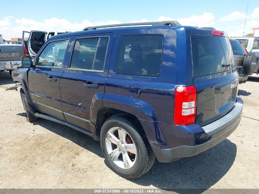 2014 JEEP PATRIOT LATITUDE - 1C4NJPFB2ED717780