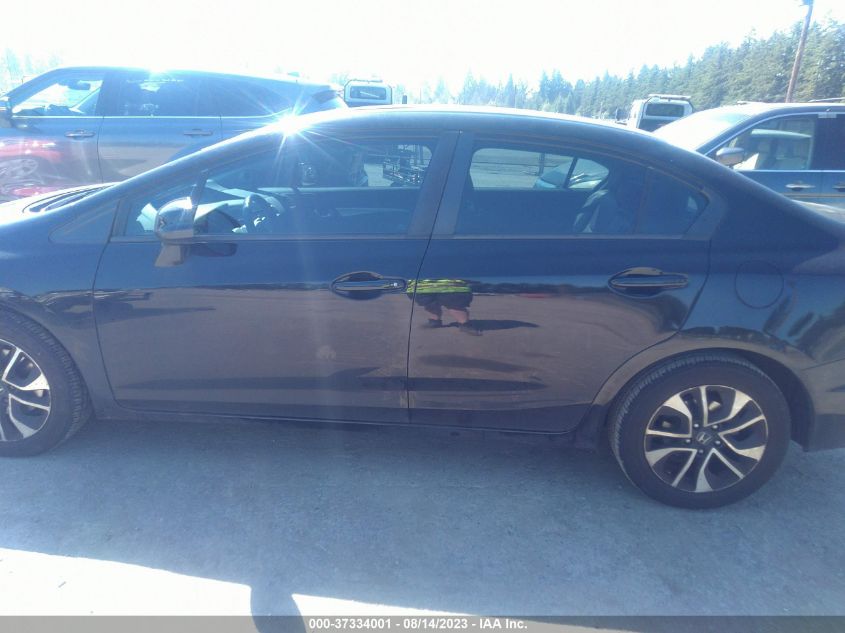 2013 HONDA CIVIC SDN EX-L - 19XFB2F96DE209424