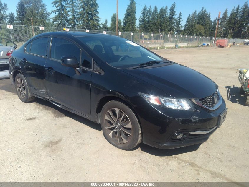 2013 HONDA CIVIC SDN EX-L - 19XFB2F96DE209424