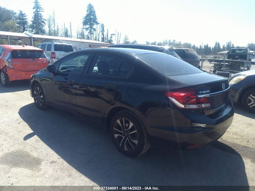 2013 HONDA CIVIC SDN EX-L - 19XFB2F96DE209424