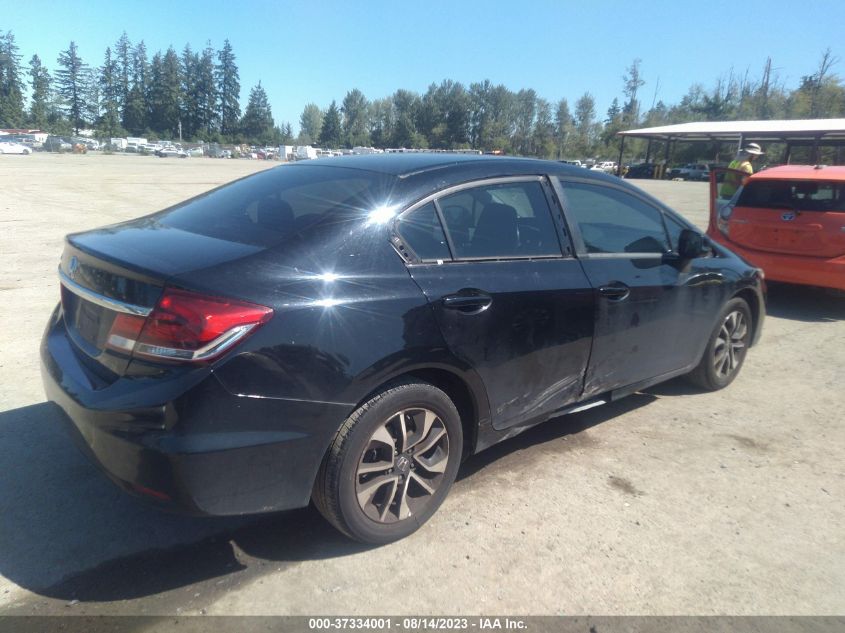 2013 HONDA CIVIC SDN EX-L - 19XFB2F96DE209424