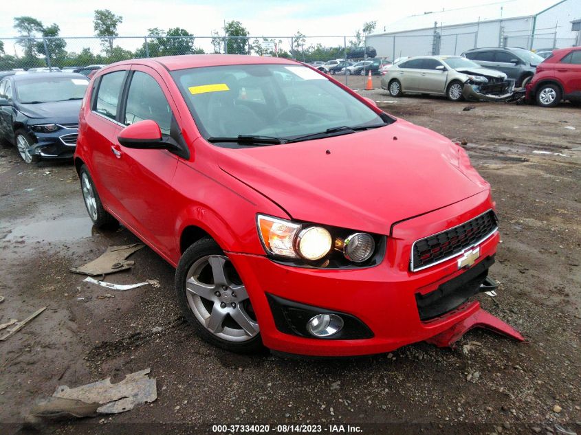 2013 CHEVROLET SONIC LTZ - 1G1JE6SH2D412049