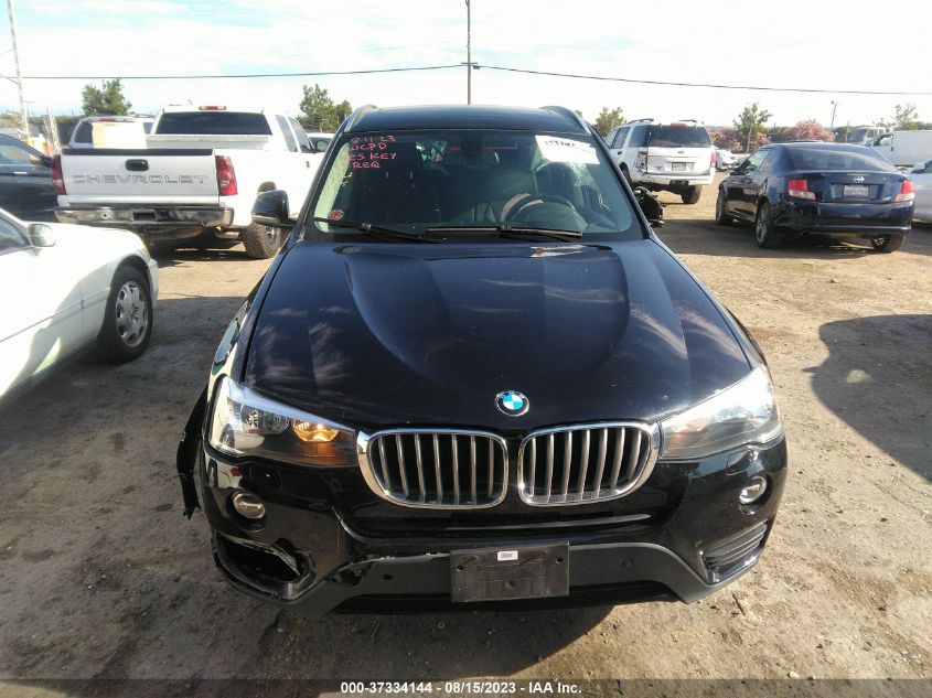 2017 BMW X3 XDRIVE28I - 5UXWX9C38H0T22718