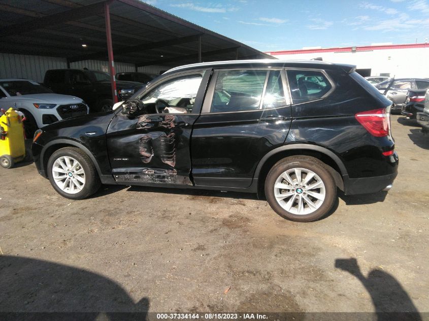 2017 BMW X3 XDRIVE28I - 5UXWX9C38H0T22718