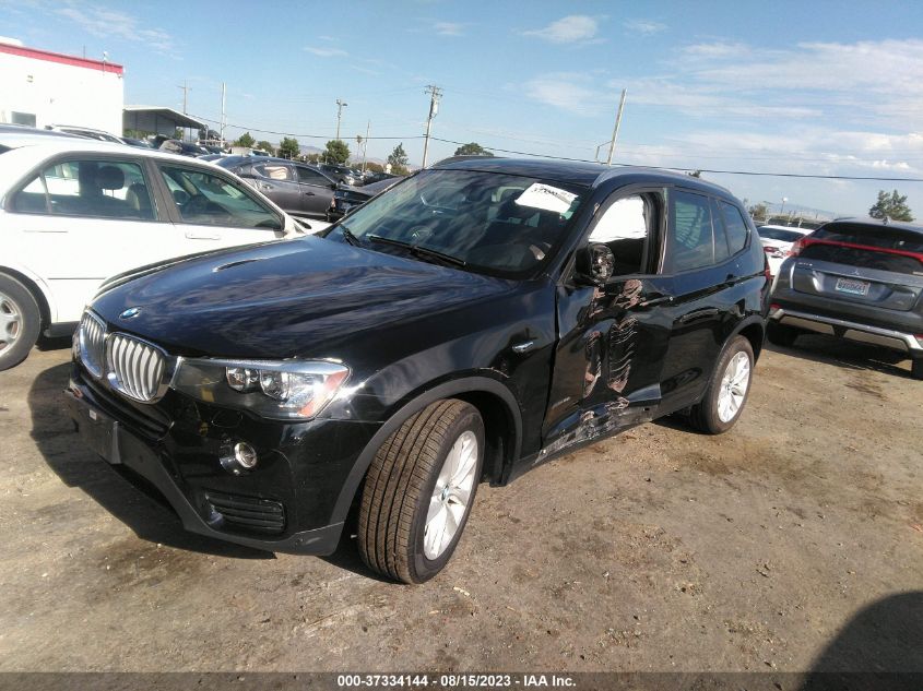 2017 BMW X3 XDRIVE28I - 5UXWX9C38H0T22718