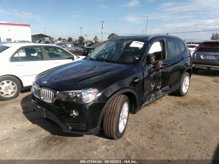 2017 BMW X3 XDRIVE28I - 5UXWX9C38H0T22718