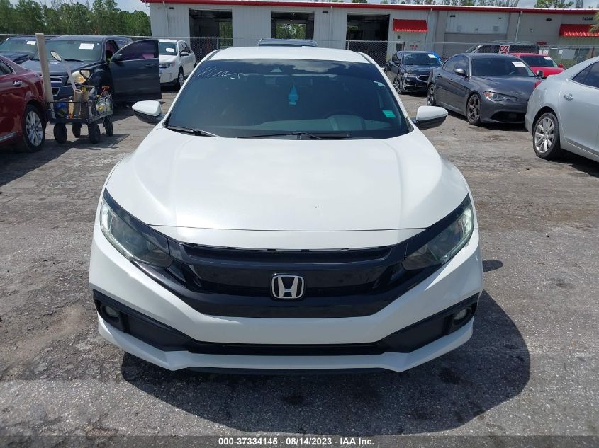 2019 HONDA CIVIC SEDAN SPORT - 2HGFC2F81KH599016