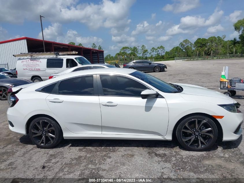 2019 HONDA CIVIC SEDAN SPORT - 2HGFC2F81KH599016