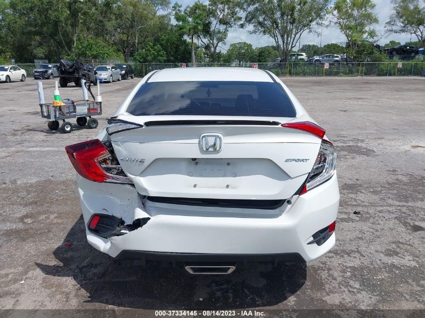 2019 HONDA CIVIC SEDAN SPORT - 2HGFC2F81KH599016