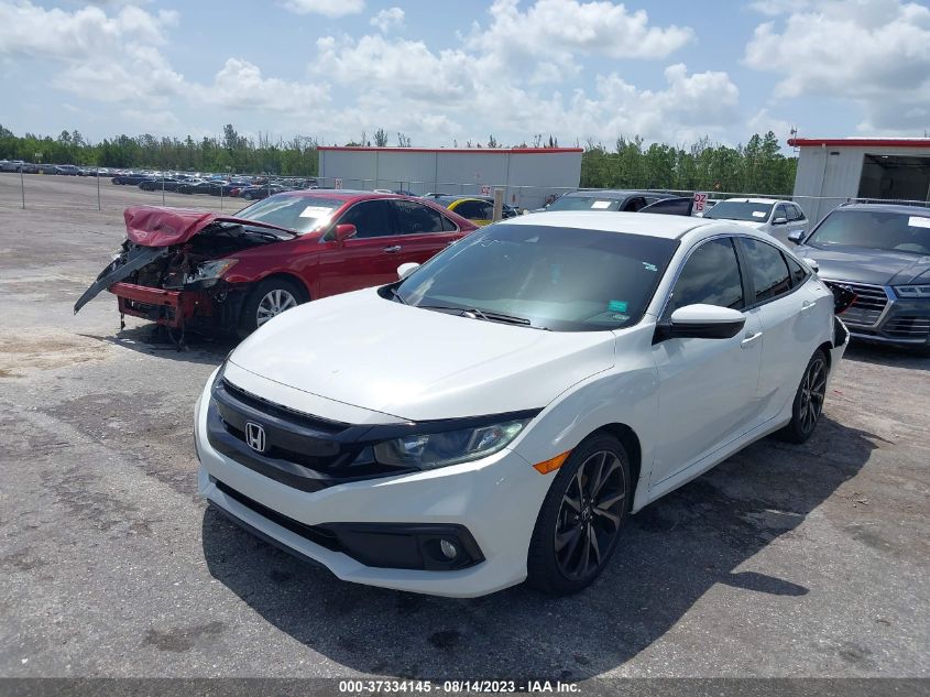 2019 HONDA CIVIC SEDAN SPORT - 2HGFC2F81KH599016