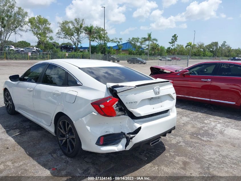 2019 HONDA CIVIC SEDAN SPORT - 2HGFC2F81KH599016