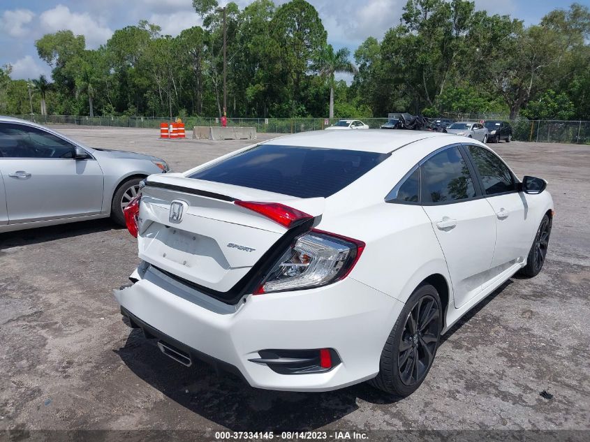 2019 HONDA CIVIC SEDAN SPORT - 2HGFC2F81KH599016