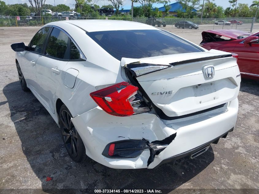 2019 HONDA CIVIC SEDAN SPORT - 2HGFC2F81KH599016