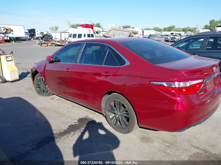 2017 TOYOTA CAMRY LE/XLE/SE/XSE - 4T1BF1FK2HU758802