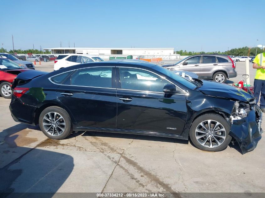 2016 TOYOTA AVALON HYBRID XLE PREMIUM/LIMITED 4T1BD1EB0GU051798