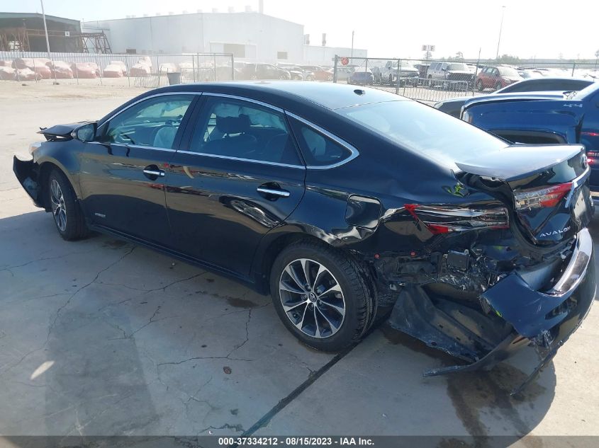 2016 TOYOTA AVALON HYBRID XLE PREMIUM/LIMITED 4T1BD1EB0GU051798