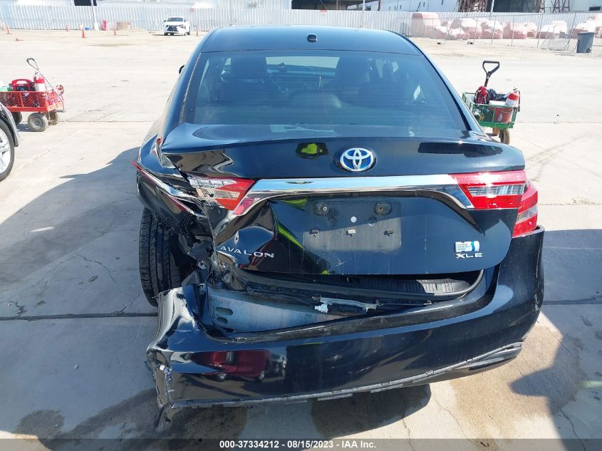 2016 TOYOTA AVALON HYBRID XLE PREMIUM/LIMITED 4T1BD1EB0GU051798