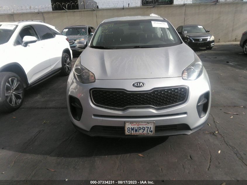2018 KIA SPORTAGE LX - KNDPM3AC9J7375357