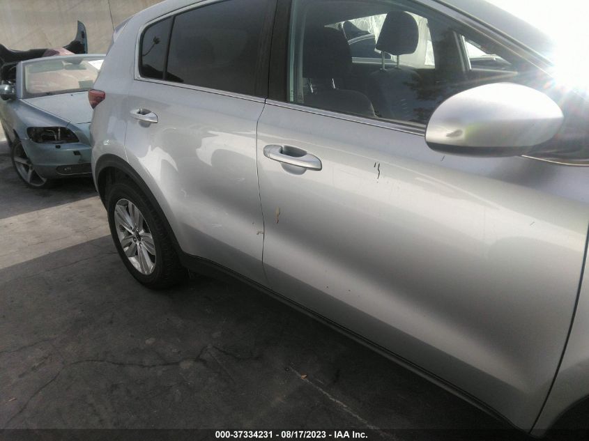 2018 KIA SPORTAGE LX - KNDPM3AC9J7375357