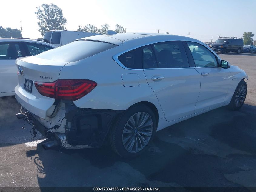 2014 BMW 5 SERIES GRAN TURISMO 535I - WBA5M2C55ED871891