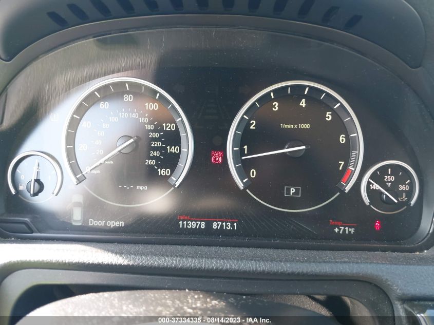 2014 BMW 5 SERIES GRAN TURISMO 535I - WBA5M2C55ED871891