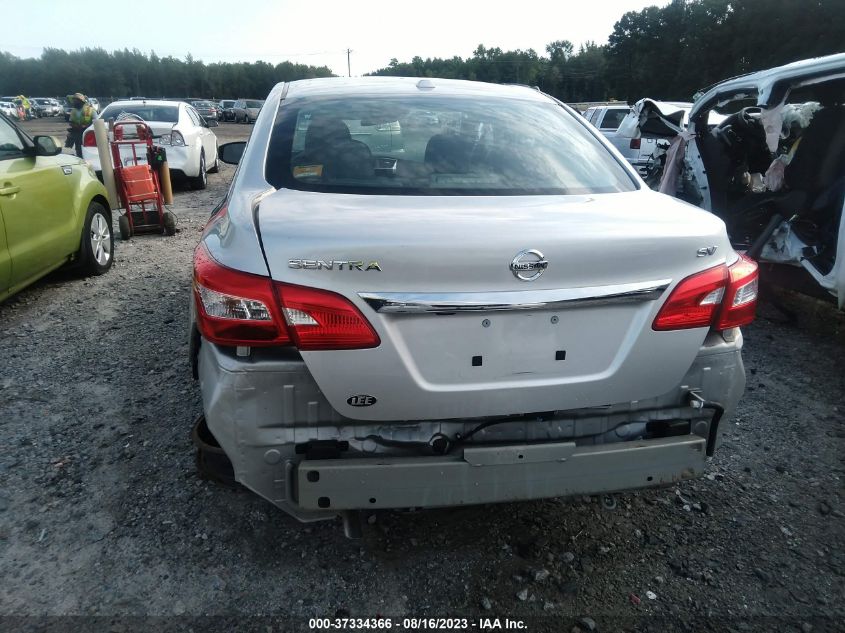 2019 NISSAN SENTRA SV - 3N1AB7APXKY219384