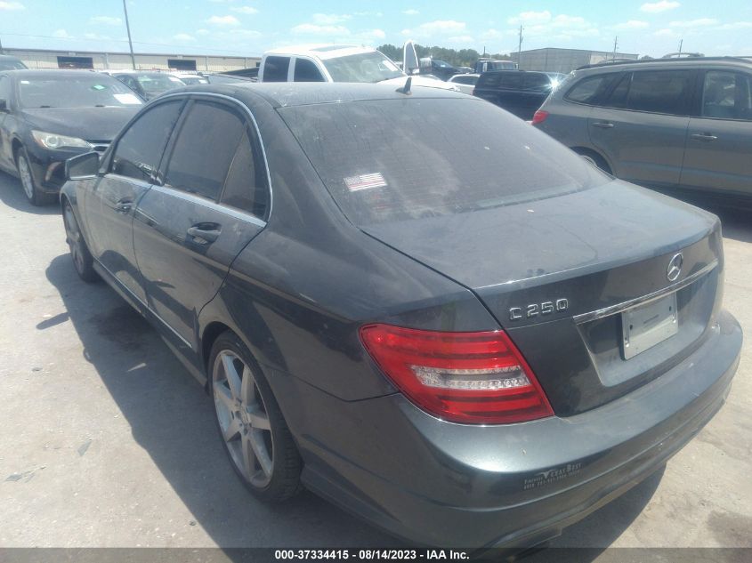 2014 MERCEDES-BENZ C-CLASS C 250 - WDDGF4HB4EA953229