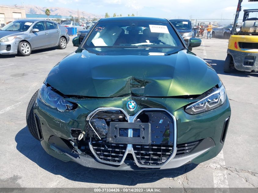 2023 BMW I4 EDRIVE35 WBY43AW02PFR19798