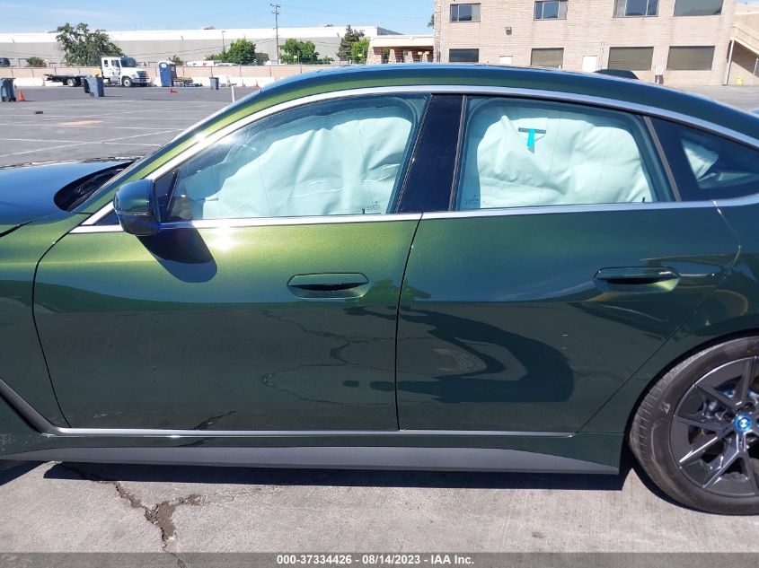 2023 BMW I4 EDRIVE35 WBY43AW02PFR19798