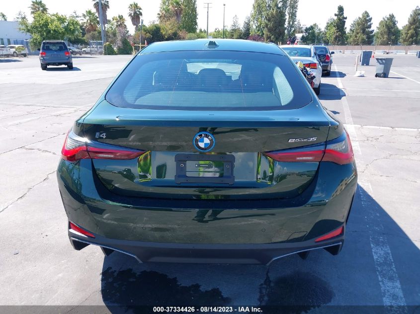 2023 BMW I4 EDRIVE35 WBY43AW02PFR19798